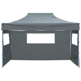 Party Tent Folding Anthracite 280 x410 x 315 cm Oxford Fabric 42023587