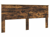 Bed Frame with Drawer Smoked Oak 160 x 200 cm Engineer Wood 3411100