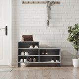 Shoe Cabinet Grey Sonoma 102x36x60 cm Engineered Wood 831402