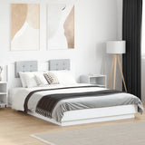 Bed Frame without Mattress White 120x200 cm 3209926