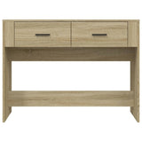Console Table Sonoma Oak 100x39x75 cm Engineered Wood 816779