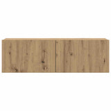 Wall Mounted TV cabinets 8 pcs Artisan Oak Engineered Wood 3328952