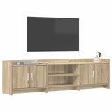 TV Cabinet 168 x 33 x 47 cm Sonoma Oak Engineered Wood 8011181