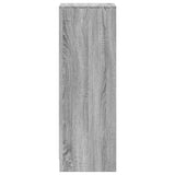 Sideboard with LED Grey Sonoma 38x34x100 cm Engineered Wood 852171
