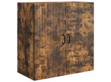 Wall-Mounted Cabinet Smoked Oak 66 x 34.5 x 90 cm 898910
