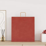 Paper Bags 250 pcs with Handles Red 45x17x48 cm 4101989