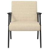 Armchair Cream 59 x 75 x 78 cm Fabric 42017676