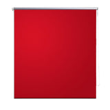 ZNTS Roller Blind Blackout 160 x 175 cm Red 240140