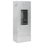 BBQ Oven Smoker with Table Galvanised Steel 3187615