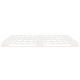 Bed Frame without Mattress White 120x200 cm Solid Wood Pine 3120128