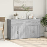 Sideboards 2 pcs Grey Sonoma 60x31x70 cm Engineered Wood 3276551
