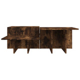 Coffee Tables 2 pcs Smoked Oak Engineered Wood 3216158