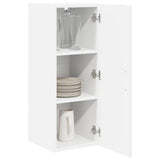 Wall Cabinet LUCCA 2 pcs White 30 x 31 x 80 cm Engineered Wood 885006