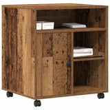 Printer Stand Old wood 60 x 50 x 67 cm Engineered wood 862282