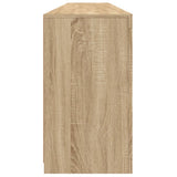 Sideboard with LED Lights Sonoma Oak 202x37x67 cm 3209011