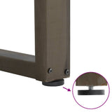 Bar Table Legs U-Shaped 2 pcs Natural Steel 50x cm Steel 4013235