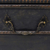 Treasure Chest Wood Black 90x51x42 cm 275394
