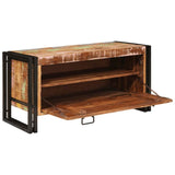 Shoe Cabinet Brown 90 x 38 x 45 cm Solid Reclaimed Wood 4016722