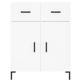 Highboard White 69.5x34x180 cm Engineered Wood 3199873