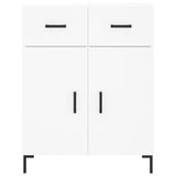 Highboard White 69,5x34x180 cm Engineered Wood 3199873