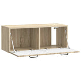 Wall-Mounted TV Cabinet Sonoma Oak 78.5 x 31 x 30 cm 899397