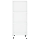 Highboard White 34.5x34x180 cm Engineered Wood 3200297