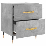 Bedside Cabinets 2 pcs Concrete Grey 40x35x47.5 cm Engineered Wood 827269