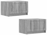 TV Cabinet Grey Sonoma Engineered Wood 897781