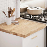 Kitchen Worktop 60x63.5x4 cm Solid Wood Oak Rectangular 4009002