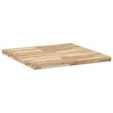 Table Top Square 80x80x4 cm Solid Wood Acacia 4008716
