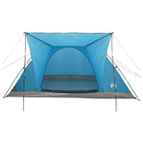 Camping Tent with Roof Blue 6-Person Polyester and Steel 42028653