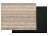 Carpet 20 pcs Striped Beige 50 x 50 cm 100% Polypropylene 42046754