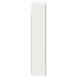 Bathroom Mirror Cabinet White 80 x 14.5 x 70 cm Engineered wood 889103