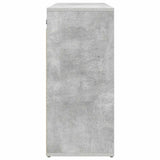 Shoe Cabinet Concrete grey 77.5 x 30 x 67 cm Engineered wood 808715