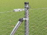 Welded Wire Fence with Concrete Base 50 x 0.8 m 3353832