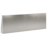 Retaining Wall 4 pcs 60 x 12 x 40 cm Stainless Steel Silver 3449083