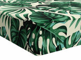 Seat Cushion SOEST 100% Polyester Leaf pattern 120 x 80 x 15 cm 944318
