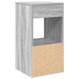 Bedside Cabinets with Drawer 2 pcs Grey Sonoma 35x34x66.5 cm 858724