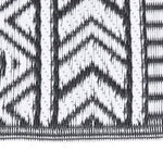 Outdoor Rug ARAKIL Black 190x290 cm PP 316924