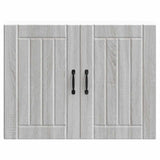Kitchen Wall Cabinet Lucca Grey Sonoma Engineered Wood 853833