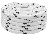 Multipurpose Utility Rope 25 mm 25 m White Polyester 3473448