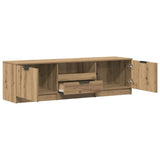 TV Cabinet Artisan Oak 140x35x40 cm Engineered Wood 856851