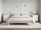 Bedside Cabinet 2 pcs White 33.5 x 34.5 x 60 cm Engineered Wood 8011424