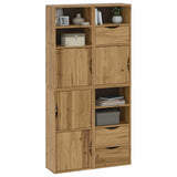 Side Cabinets 4 pcs "ODDA" 40x24x79 cm Solid Wood Pine 3365350