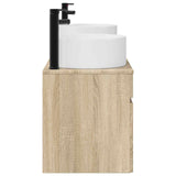 Bathroom Cabinet Set 3 pcs Sonoma Oak 49 x 44.5 x 65.5 cm 3405779