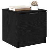 Bed Cabinet 2 pcs Black Oak 40 x 39 x 40cm Engineered Wood 880500