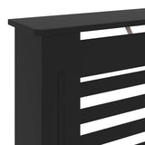 MDF Radiator Cover Black 78 cm 325564