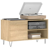 Record Cabinet Sonoma Oak 85x38x48 cm Engineered Wood 831703