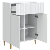 Sideboard with Drawer White 66 x 34.5 x 90 cm Engineered Wood 894635