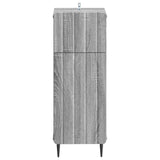 Bathroom Storage Cainet ZWOLLE Grey Sonoma 30 x 31 x 79.5 cm 896391